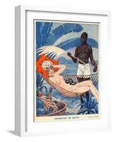 Le Sourire, 1931, France-null-Framed Giclee Print