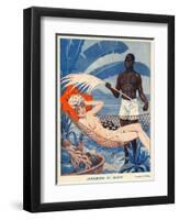 Le Sourire, 1931, France-null-Framed Premium Giclee Print