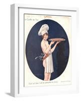 Le Sourire, Erotica Cooking Sex Magazine, France, 1926-null-Framed Giclee Print