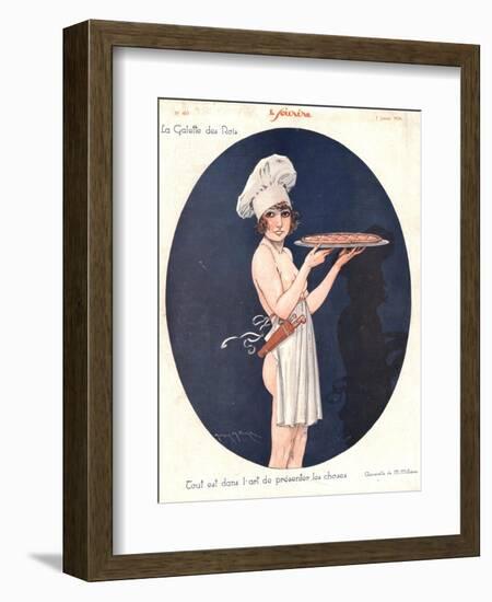 Le Sourire, Erotica Cooking Sex Magazine, France, 1926-null-Framed Giclee Print