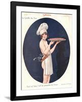 Le Sourire, Erotica Cooking Sex Magazine, France, 1926-null-Framed Giclee Print