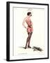 Le Sourire, Erotica Valentines Day Womens Underwear Magazine, France, 1929-null-Framed Giclee Print