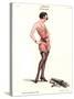 Le Sourire, Erotica Valentines Day Womens Underwear Magazine, France, 1929-null-Stretched Canvas