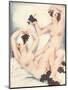 Le Sourire, Erotica Wine Grapes Sex Magazine, France, 1930-null-Mounted Giclee Print