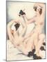 Le Sourire, Erotica Wine Grapes Sex Magazine, France, 1930-null-Mounted Giclee Print