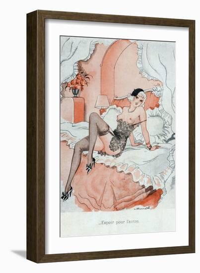 Le Sourire, France-null-Framed Giclee Print