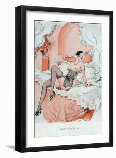 Le Sourire, France-null-Framed Giclee Print