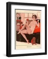 Le Sourire, France-null-Framed Giclee Print