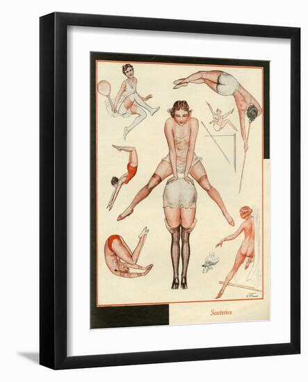 Le Sourire, France-null-Framed Giclee Print