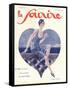 Le Sourire, Glamour Art Deco Magazine, France, 1920-null-Framed Stretched Canvas