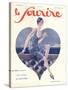 Le Sourire, Glamour Art Deco Magazine, France, 1920-null-Stretched Canvas