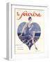 Le Sourire, Glamour Art Deco Magazine, France, 1920-null-Framed Giclee Print