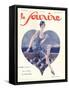 Le Sourire, Glamour Art Deco Magazine, France, 1920-null-Framed Stretched Canvas
