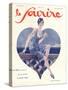 Le Sourire, Glamour Art Deco Magazine, France, 1920-null-Stretched Canvas