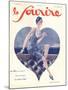 Le Sourire, Glamour Art Deco Magazine, France, 1920-null-Mounted Giclee Print