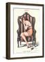 Le Sourire, Glamour Covers Magazine, France, 1920-null-Framed Giclee Print