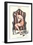 Le Sourire, Glamour Covers Magazine, France, 1920-null-Framed Giclee Print