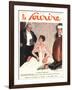Le Sourire, Glamour Erotica Disapproval Fashion Magazine, France, 1920-null-Framed Giclee Print