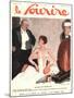 Le Sourire, Glamour Erotica Disapproval Fashion Magazine, France, 1920-null-Mounted Giclee Print