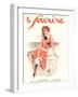 Le Sourire, Holiday Glamour Seaside Sunbathing Relaxing Magazine, France, 1920-null-Framed Giclee Print