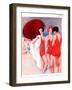 Le Sourire, Holiday Swimwear Magazine, France, 1920-null-Framed Giclee Print