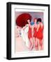 Le Sourire, Holiday Swimwear Magazine, France, 1920-null-Framed Giclee Print