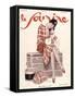 Le Sourire, Luggage Holiday Magazine, France, 1920-null-Framed Stretched Canvas