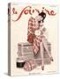 Le Sourire, Luggage Holiday Magazine, France, 1920-null-Stretched Canvas