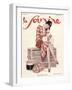 Le Sourire, Luggage Holiday Magazine, France, 1920-null-Framed Giclee Print