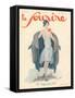 Le Sourire, Paris Womens Magazine, France, 1920-null-Framed Stretched Canvas