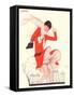 Le Sourire, Seasons, Autumn Womens Magazine, France, 1920-null-Framed Stretched Canvas