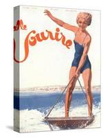 Le Sourire, Water Ski Magazine, France, 1932-null-Stretched Canvas