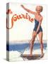 Le Sourire, Water Ski Magazine, France, 1932-null-Stretched Canvas