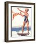 Le Sourire, Water Ski Magazine, France, 1932-null-Framed Giclee Print