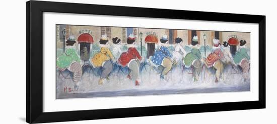 Le Sprint-Michel Boulet-Framed Giclee Print