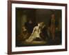 Le supplice de Jane Grey. Etude-Paul Delaroche-Framed Giclee Print