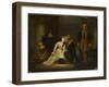 Le supplice de Jane Grey. Etude-Paul Delaroche-Framed Giclee Print