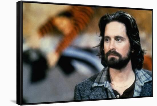 Le Syndrome Chinois THE CHINA SYNDROME by James Bridges with Michael Douglas, 1979 (photo)-null-Framed Stretched Canvas