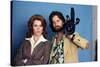 Le Syndrome Chinois THE CHINA SYNDROME by James Bridges with Michael Douglas and Jane Fonda, 1979 (-null-Stretched Canvas