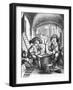 Le Tabac, 17th Century-Abraham Bosse-Framed Giclee Print