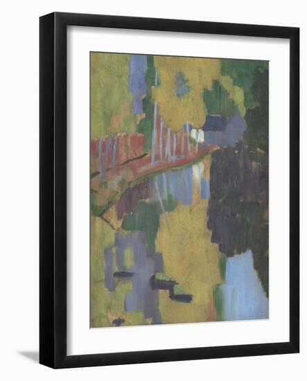 Le Talisman, l'Aven au Bois d'Amour, Pont-Aven-Paul Serusier-Framed Giclee Print