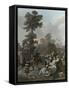 Le Tambourin-Nicolas Antoine Taunay-Framed Stretched Canvas