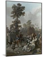 Le Tambourin-Nicolas Antoine Taunay-Mounted Giclee Print