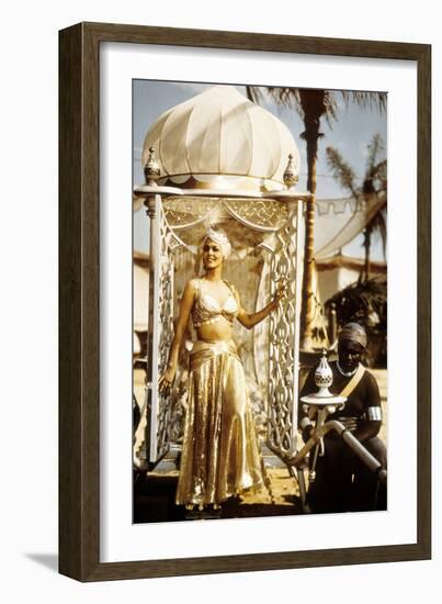 Le Telefilm Arabian Nights De Steve Barron Avec Maria Montez Dans Le Role De Sheherazade, 1942-null-Framed Photo