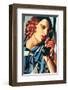 Le Telephone II-Tamara de Lempicka-Framed Premium Giclee Print