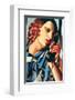 Le Telephone II-Tamara de Lempicka-Framed Premium Giclee Print