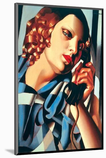 Le Telephone II-Tamara de Lempicka-Mounted Premium Giclee Print