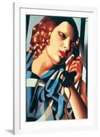 Le Telephone II-Tamara de Lempicka-Framed Premium Giclee Print