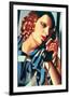 Le Telephone II-Tamara de Lempicka-Framed Premium Giclee Print