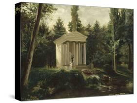 Le Temple de l'Amour dans le parc de Malmaison-Jean Louis Victor Viger du Vigneau-Stretched Canvas